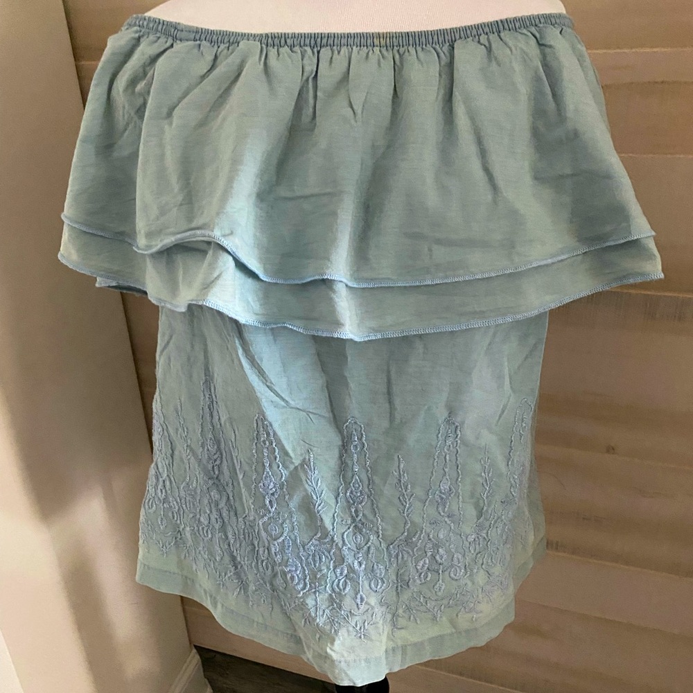 Lane Bryant denim shirt.  New